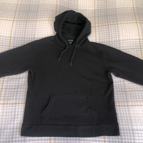 FRANK AND OAK BLACK SWEATSHIRT HOODIE - Picture 3 of 16